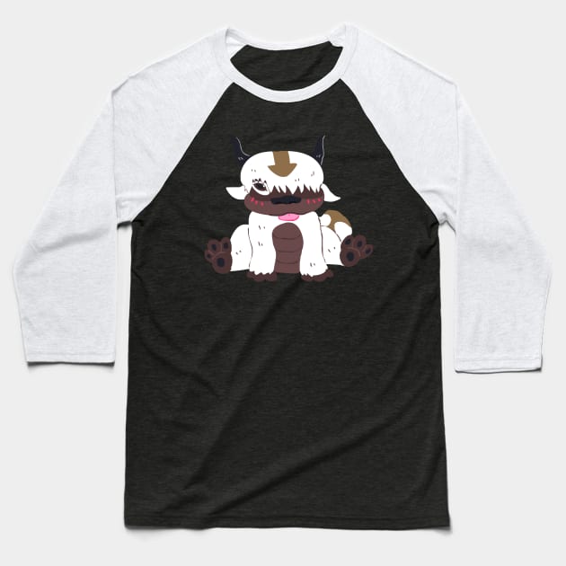 The Cutest Bison of them All Baseball T-Shirt by sky665